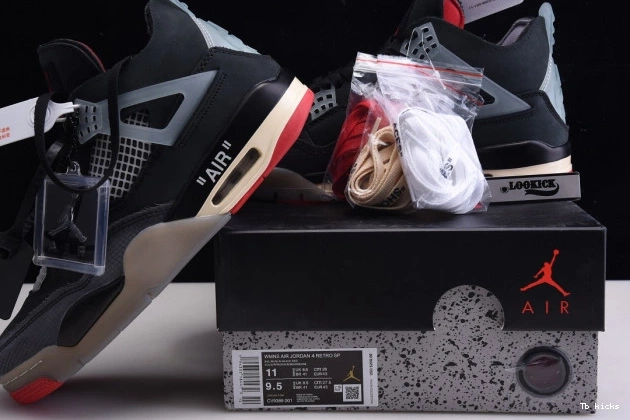 Reps TBK White Retro CV9388-001 Air x 4 Off Bred Jordan 0721